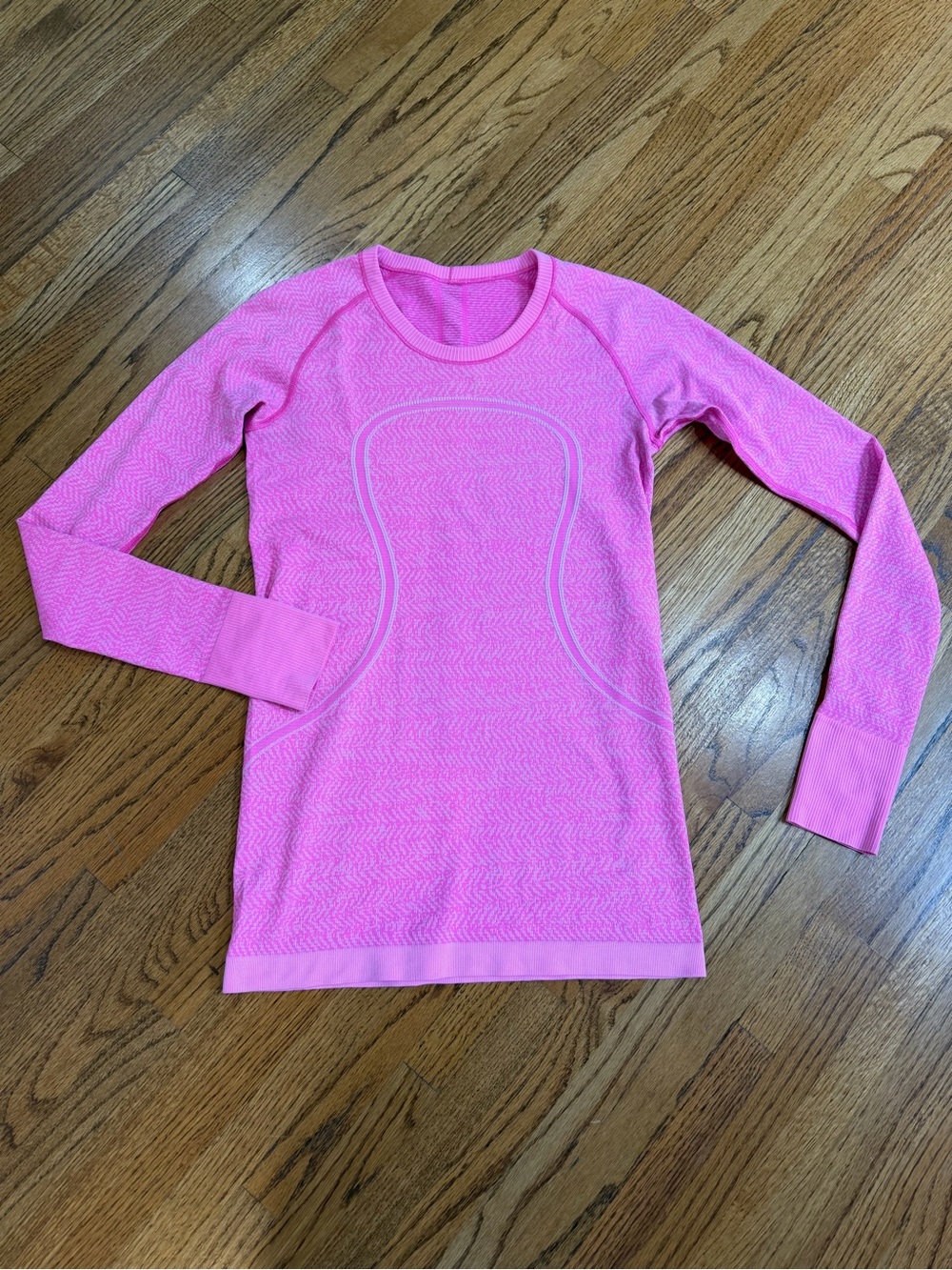 lululemon athletica Pink Long Sleeve Swiftly Top Size 6